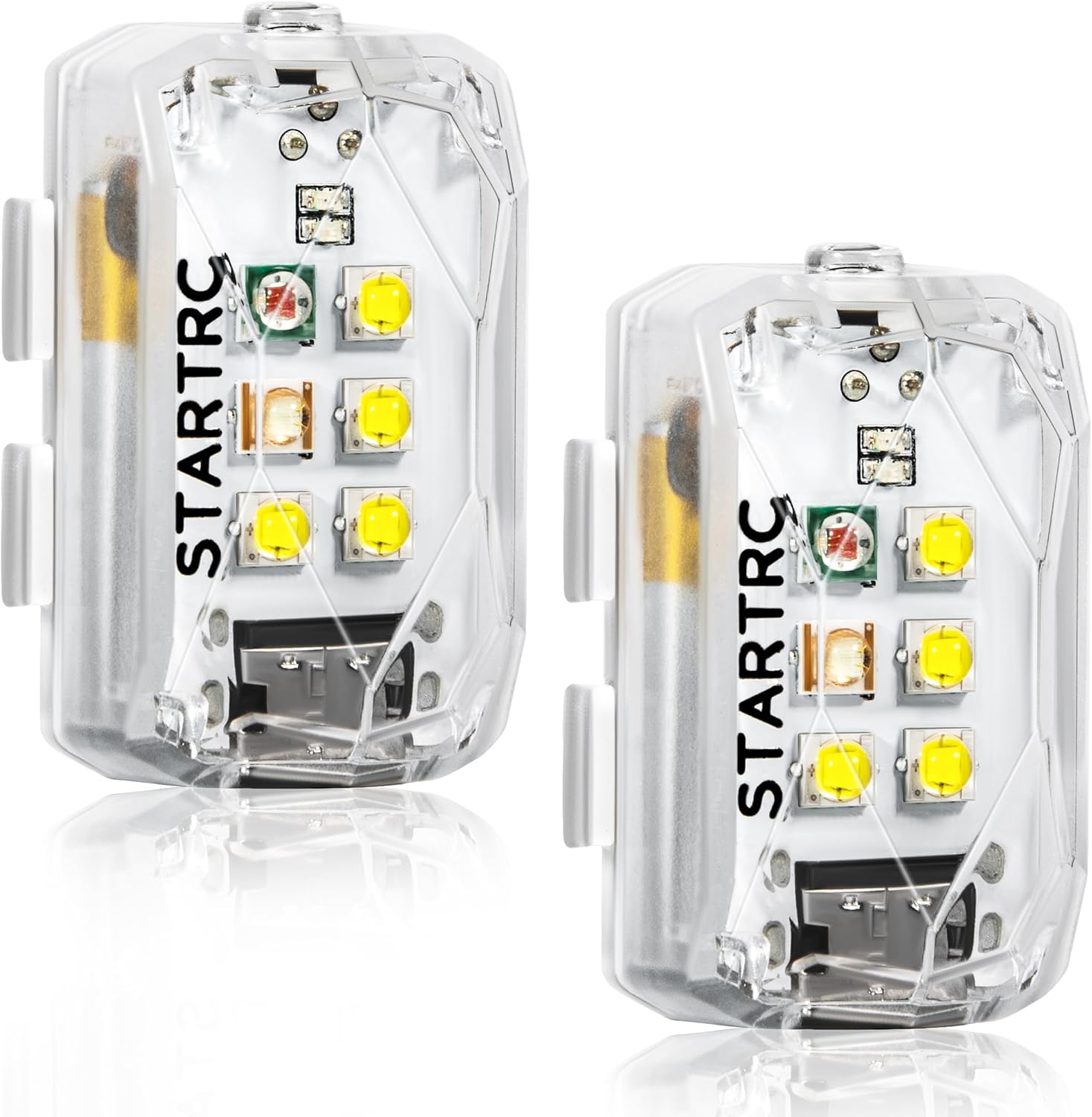 Drone Led Light - STARTRC Drohnen-Blitzlicht, Anti-Kollisionslicht, wiederaufladbarer Blitz, LED-Lampenlicht