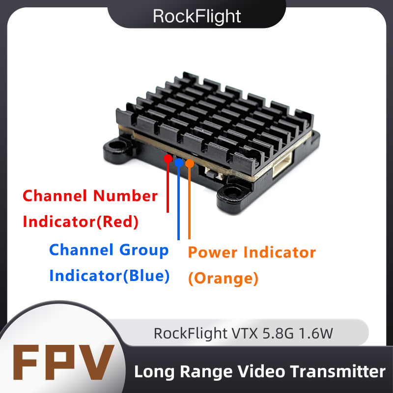 RockFlight TX663 VTX 5.8G 48CH – Drone Frame Bewertung und Preis