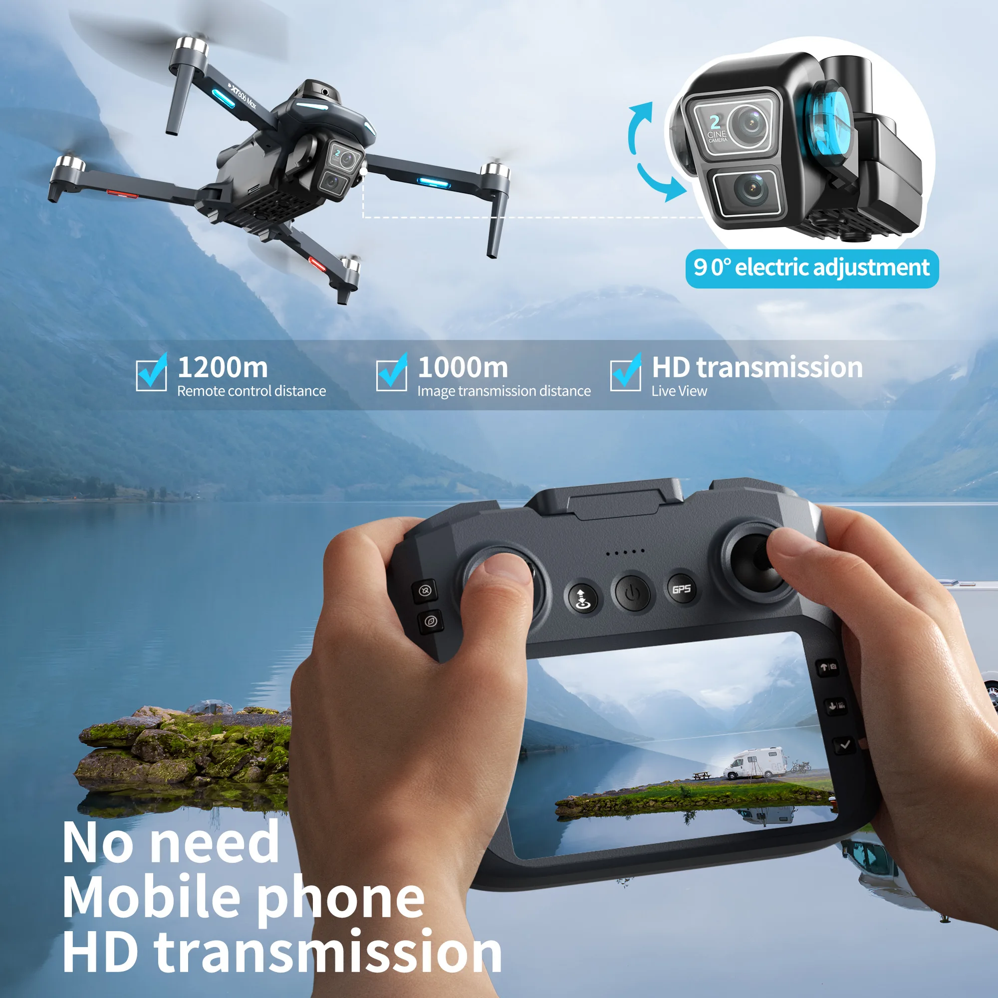 Original XT606 Drohne Professi – Drone Gps Mount Bewertung und Preis