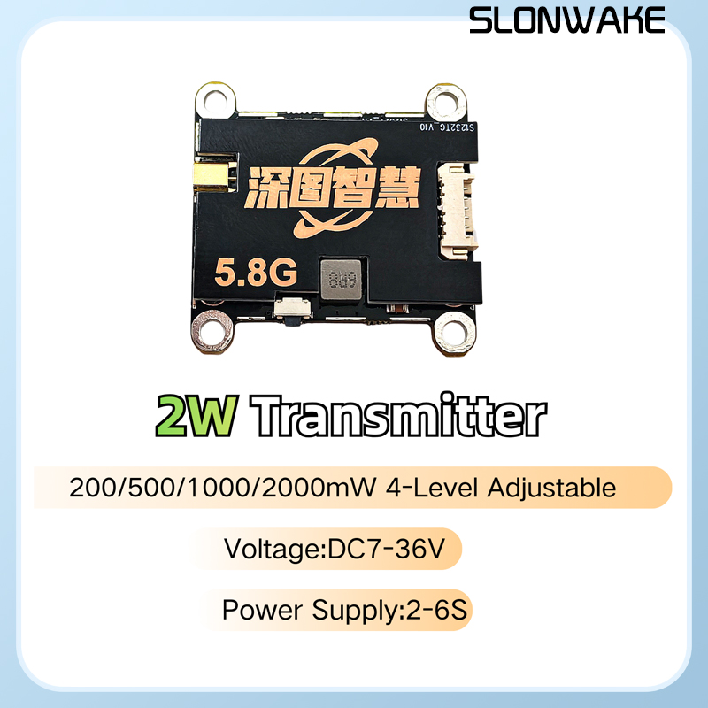 SLONWAKE 5.8G 56CH 2W Sender V – Drone Frame Bewertung und Preis