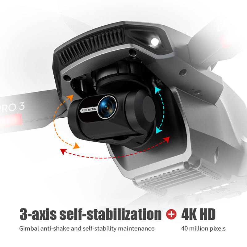 L106 Pro 3 Drohne 5G WIFI FPV  – Drone Gimbal Bewertung und Preis