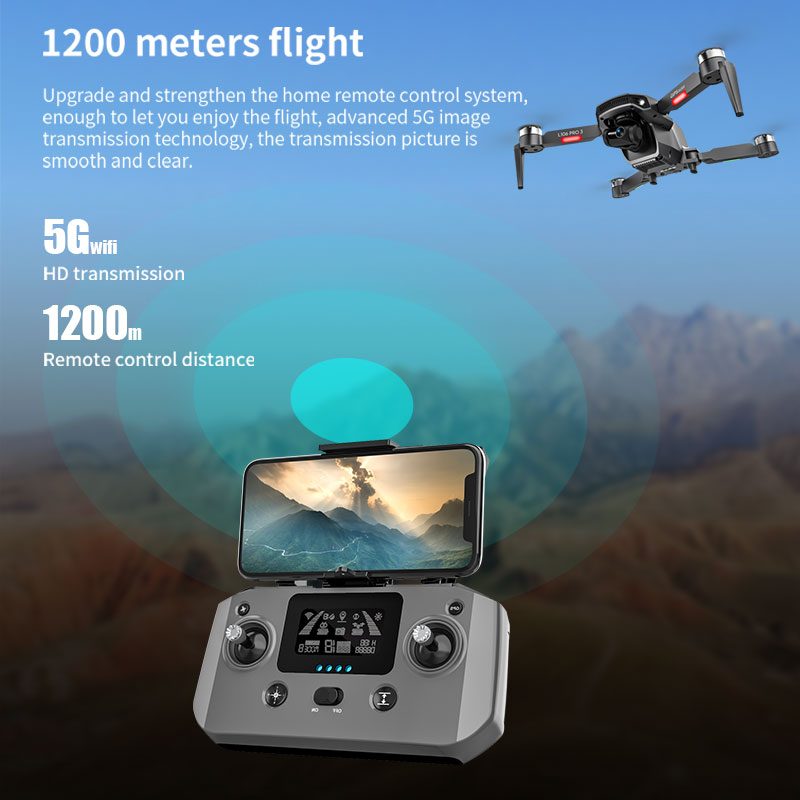 L106 Pro 3 Drohne 5G WIFI FPV  – Drone Gimbal Bewertung und Preis